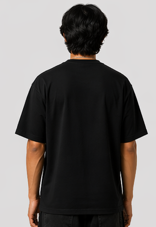 Abstract Face Graphic Printed T-Shirt