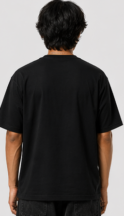 Cyber Creation Graphic T-Shirt - Black