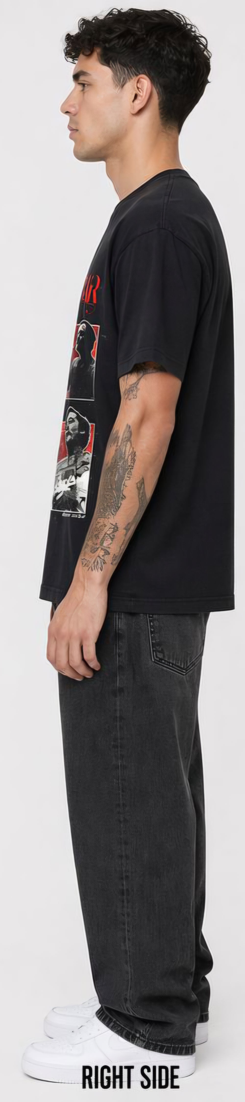 Men's Oversized Pablo Escobar Graphic T-Shirt | Vintage Black Streetwear Cotton Printed Tee | Relaxed Fit