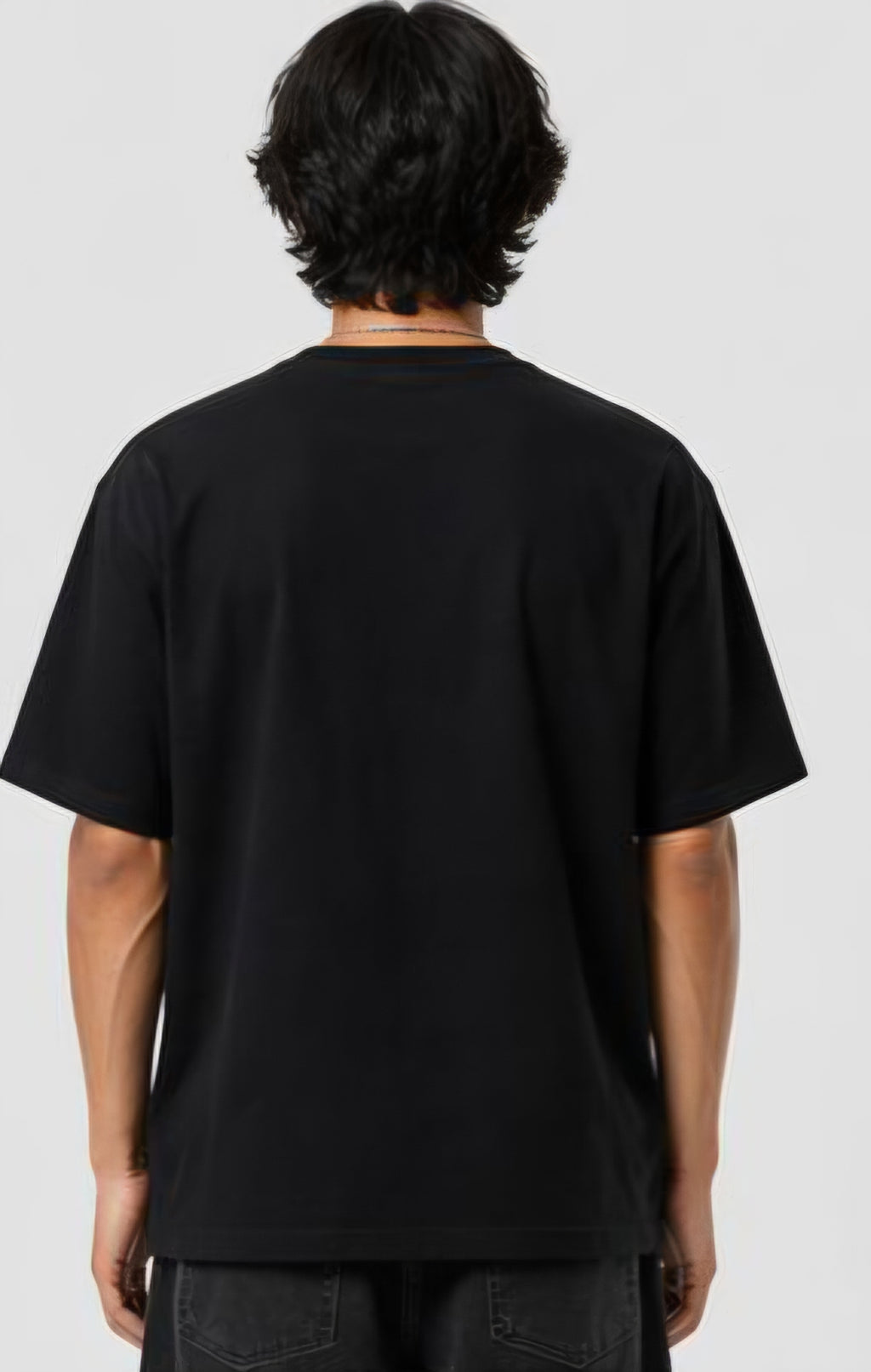 Men's Oversized Dream Graphic T-Shirt | Black Cotton Streetwear Printed Tee | Relaxed Fit