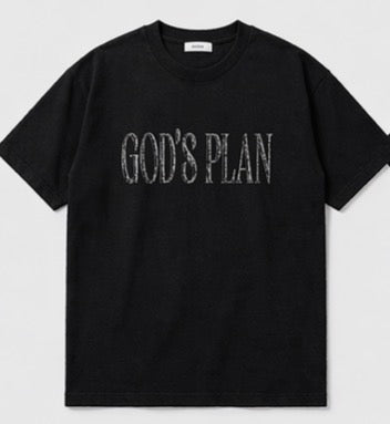 God’s Plan Typography T-Shirt – Minimal Premium Streetwear Tee