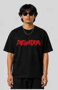 The Weeknd Oversized Back Print T-Shirt for Men