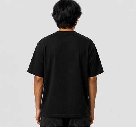 Cyber Chrome Hand Graphic Oversized T-Shirt for Men